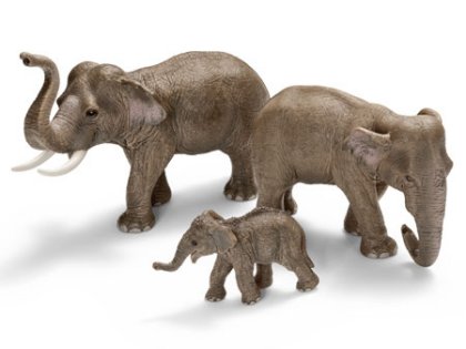 schleich elephant family