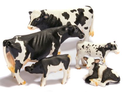 schleich toy cows