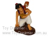 Aladdin: Aladdin & Aboo kneeling