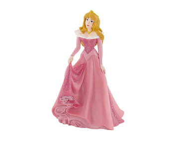 Sleeping Beauty: Aurora holding dress