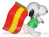 Snoopy Red/Yellow Flag