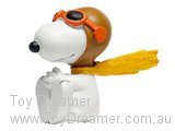 Red Baron Snoopy (Sitting) - Yellow Scarf