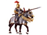 Knight with Lance on Horse (Red)