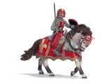 Knight on Horse with Sword (Red)