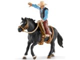 Saddle Bronc Riding with Cowboy