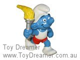 Olympic Torchbearer Smurf