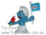 Ice Lolly Smurf - Scholler Flag