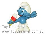Ice Lolly Smurf - Red/White Lolly