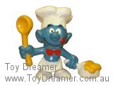 Cook Smurf - Red Bow Tie
