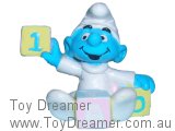 Baby Smurf with Painted Blocks - 1/A/O