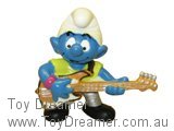 Bass Guitar Smurf - Silver Version