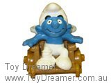 Smurf in Wheelchair