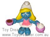 Smurfette with Teapot and Cup