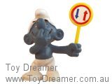 Promo Traffic Smurf: Two-way Sign