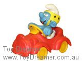 Red Car Super Smurf (Boxed)