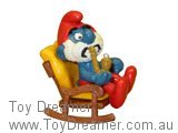 Papa Smurf in Rocking Chair Super Smurf (Boxed)