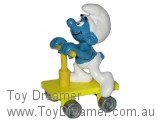 Yellow Scooter Super Smurf (Applause)