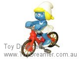 Smurfette on Bicycle (Boxed)